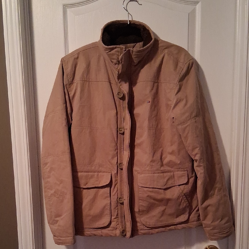 Tommy Hilfiger Men's Brown Fall/ Winter Jacket